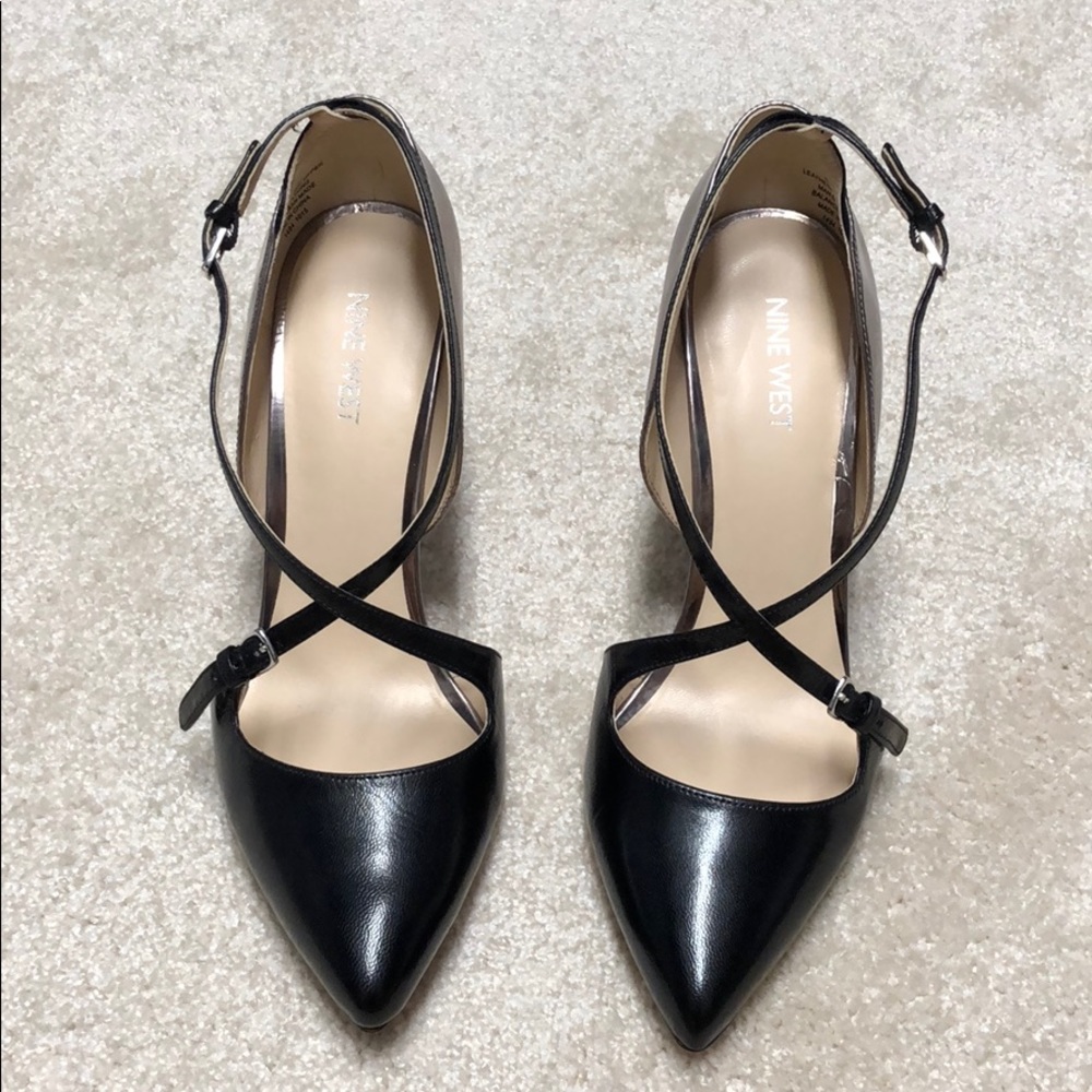 NBW, NIB! Nine West Earnest Black/Pewter in US 9.